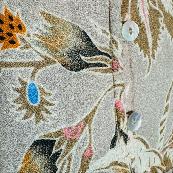 On the Road Floral Boho Hippie Chic Maxi Dress, Breathes & Flows, Size Small - Picture 8 of 15